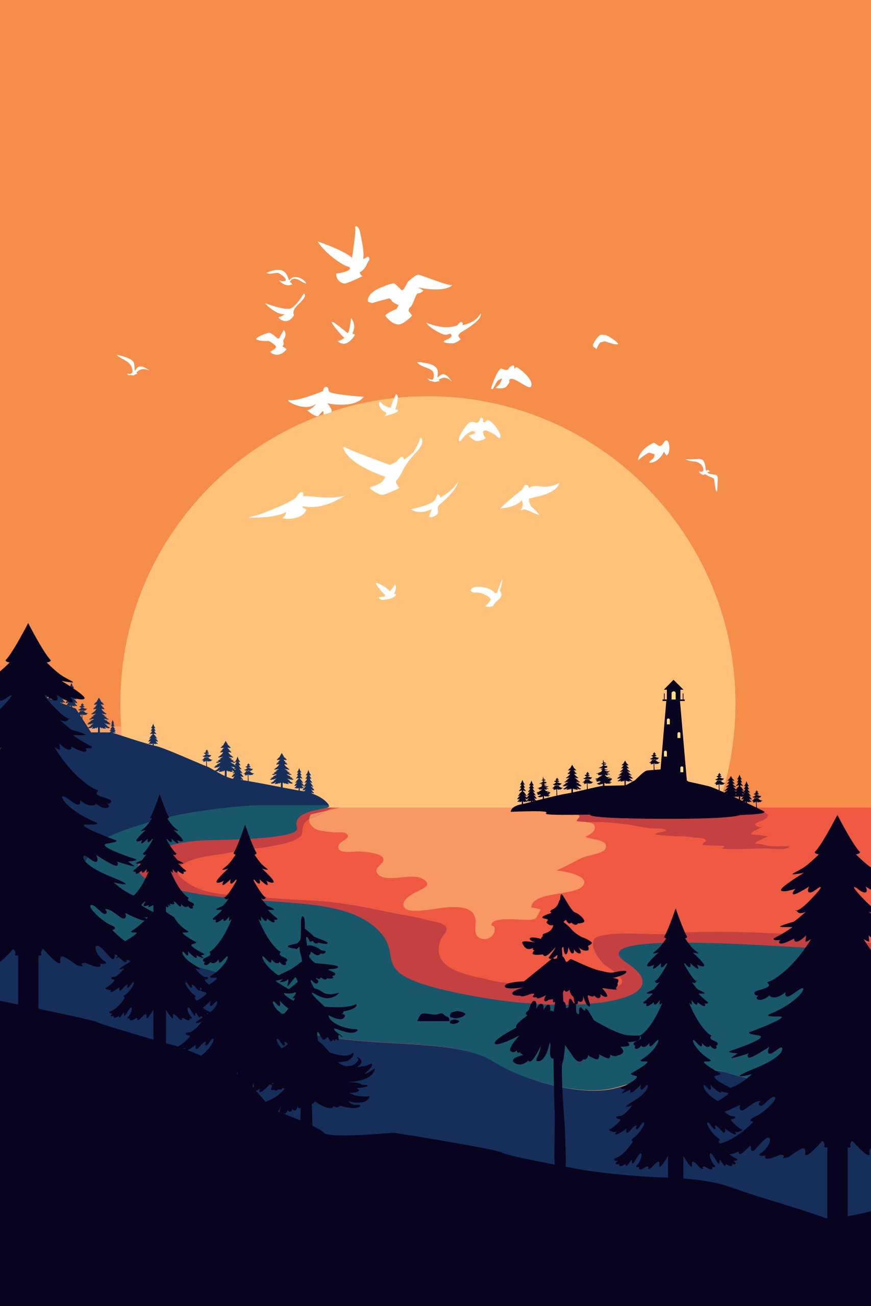 Get Boho Serene Sunset Digital Print